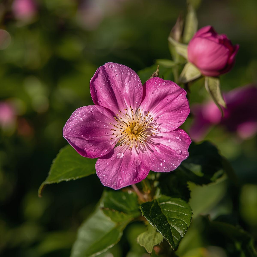 dog-rose plant dog rose plant molecules in iHerqles and the benefits.