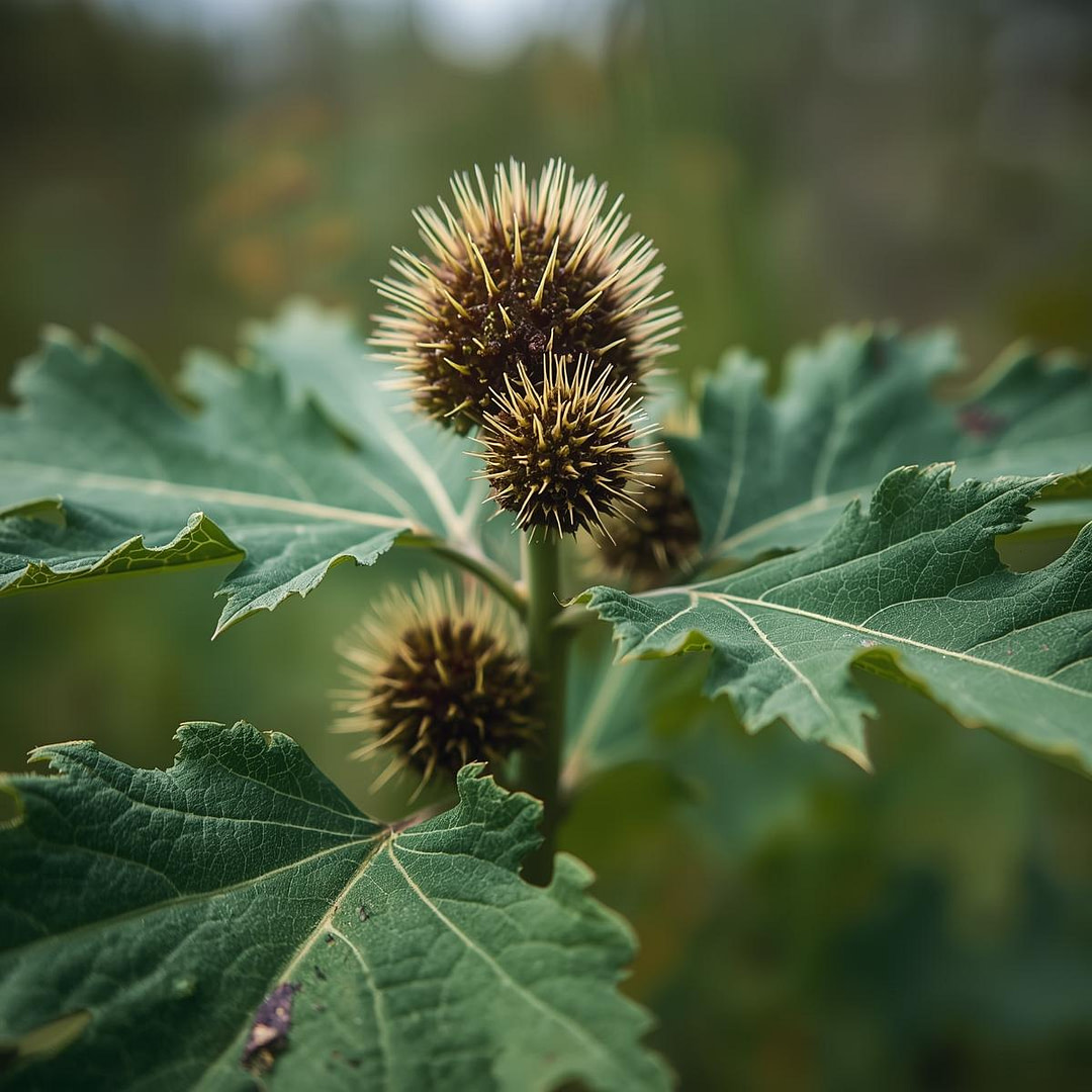 greater burdock plant Greater Burdock molecules in iHerqles and the benefits.