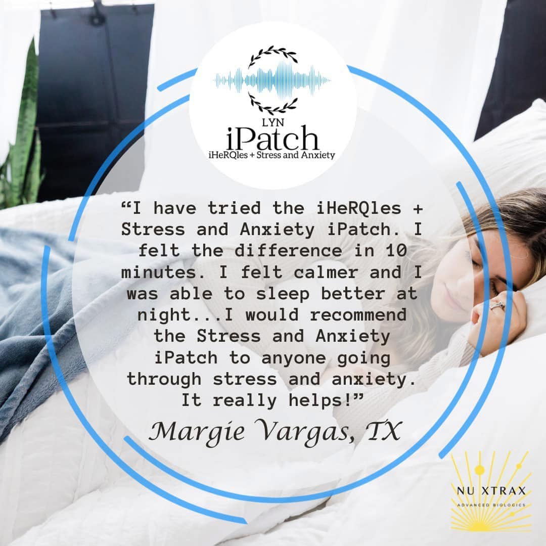 iPatch Stress & Anxiety 2 Testimonial