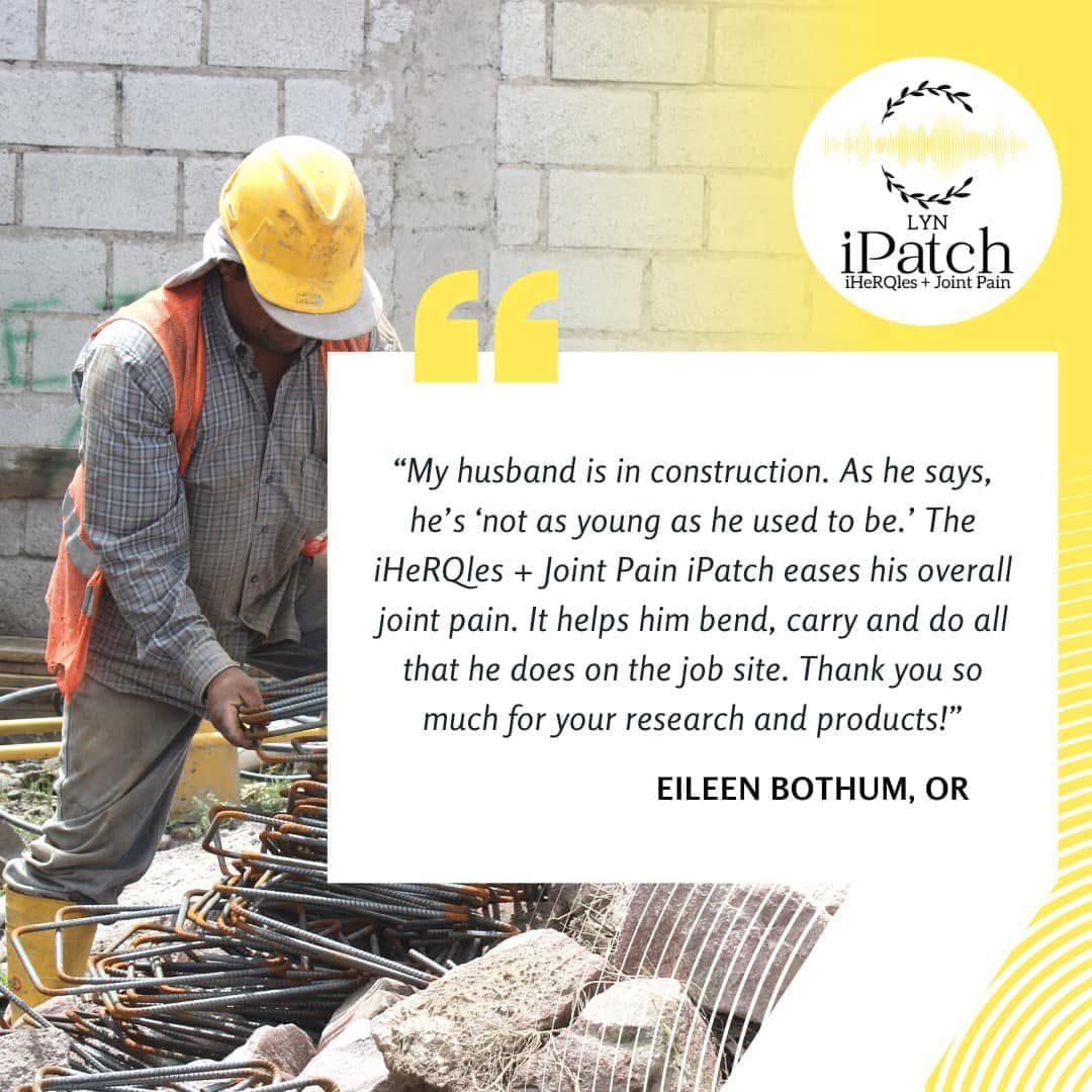 iPatch joint Testimonial
